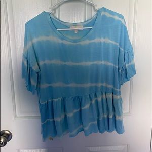 Simply Southern Flowy Tie-Dye Top